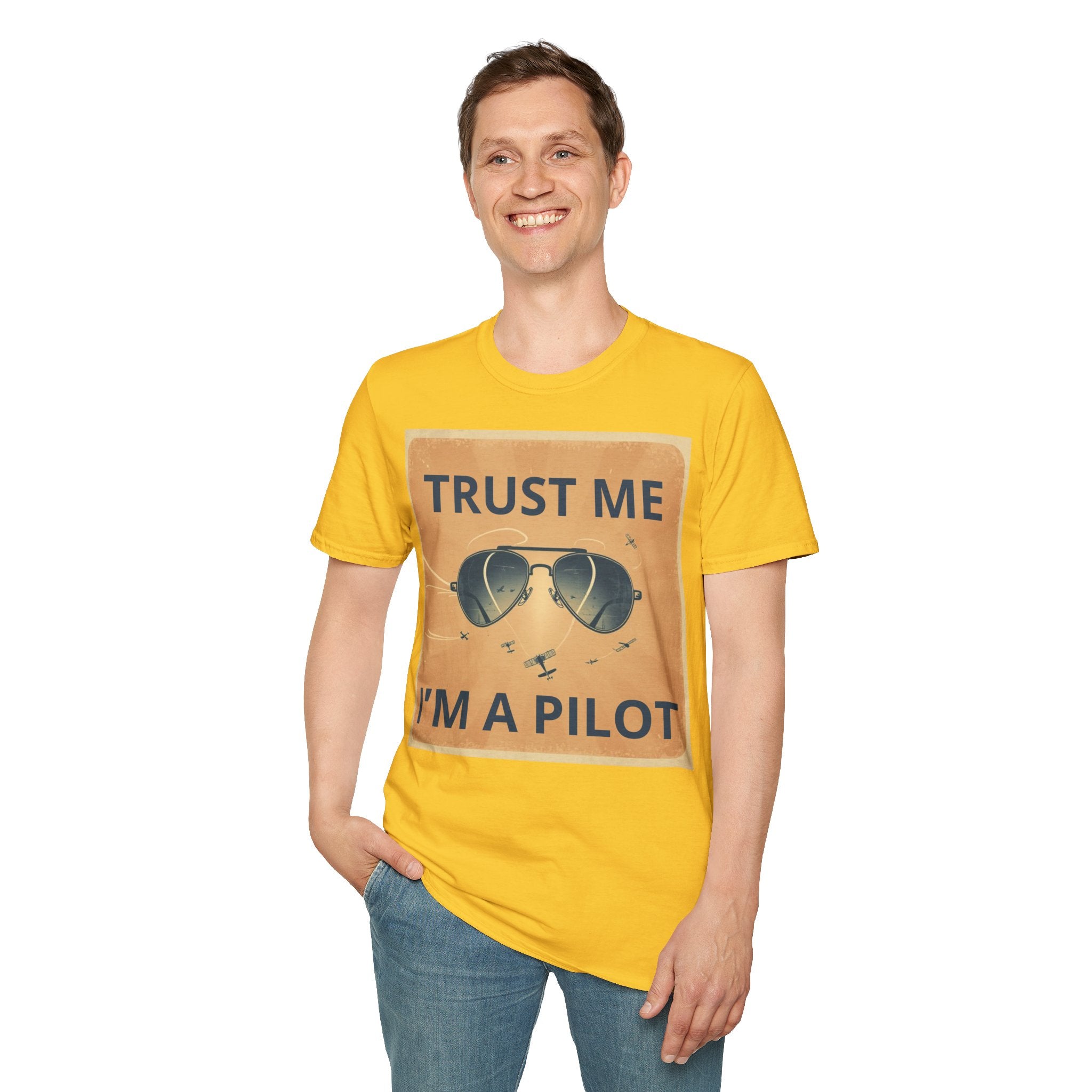 T-shirt Trust me, I'm a pilot BRAVO