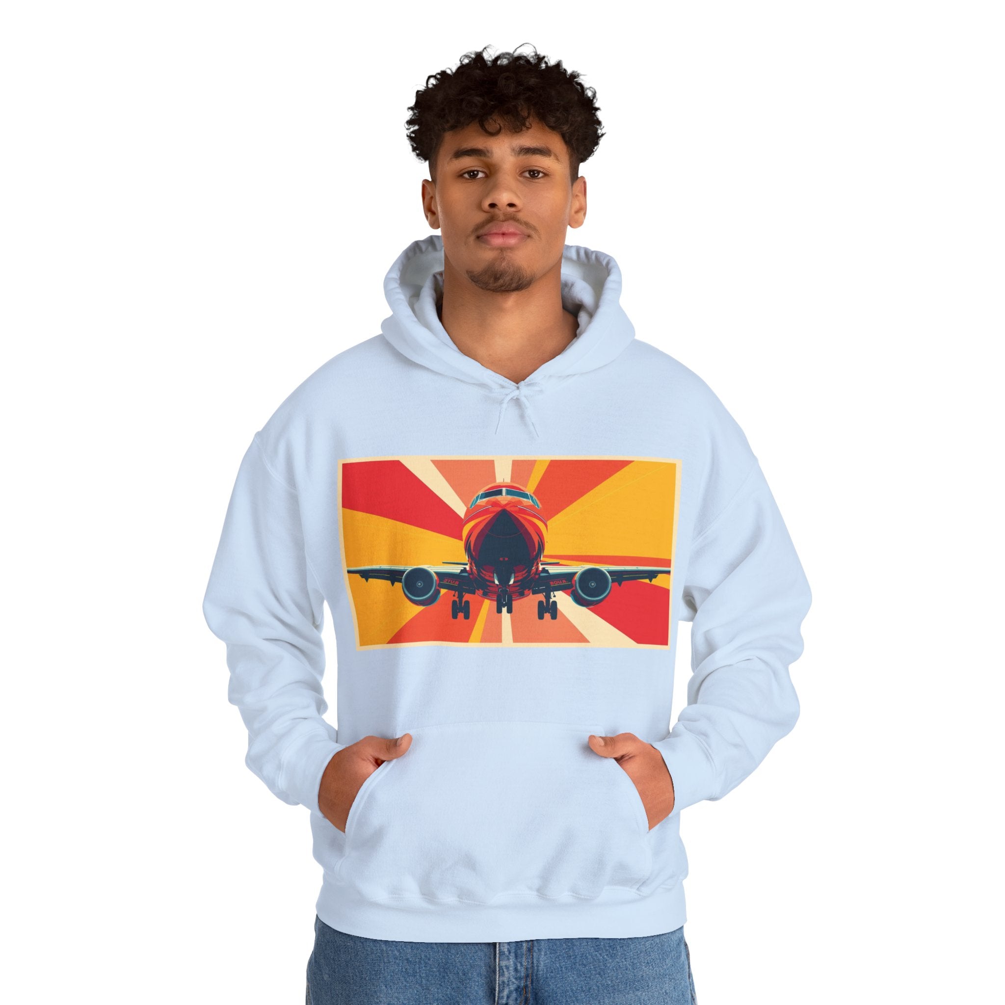 Bluza z kapturem Boeing 737 ALPHA